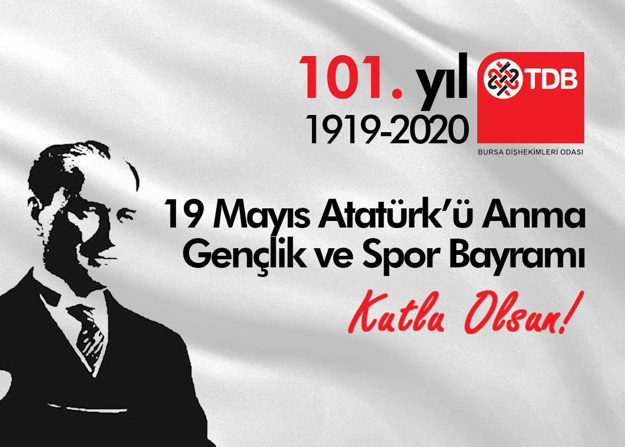 19 Mayıs Atatürk'ü Anma Gençlik ve Spor Bayramı Kutlu Olsun