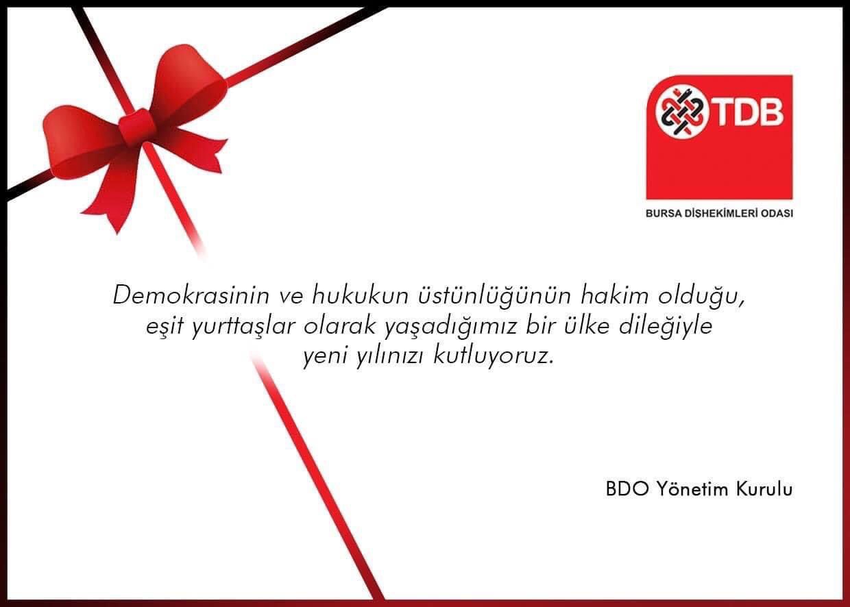 YENİ YILINIZ KUTLU OLSUN.