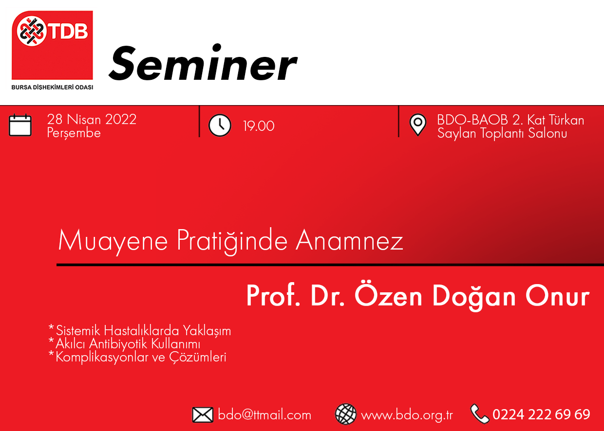 28 NİSAN SEMİNERİ