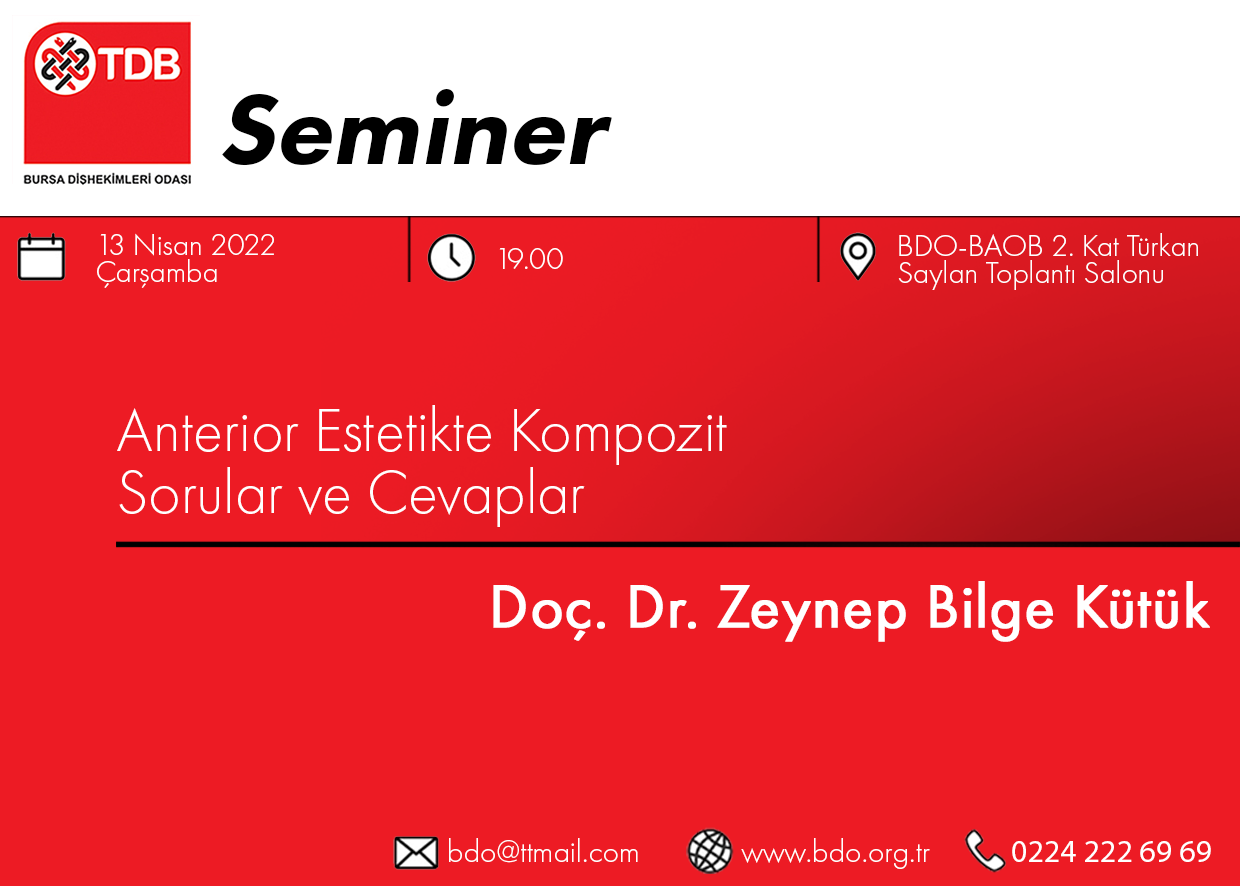 13 NİSAN SEMİNERİ