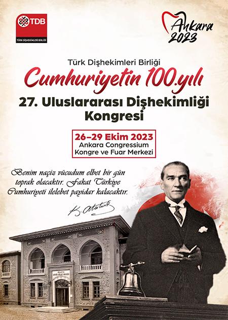 27. ULUSLARARASI DİŞHEKİMLİĞİ KONGRESİ